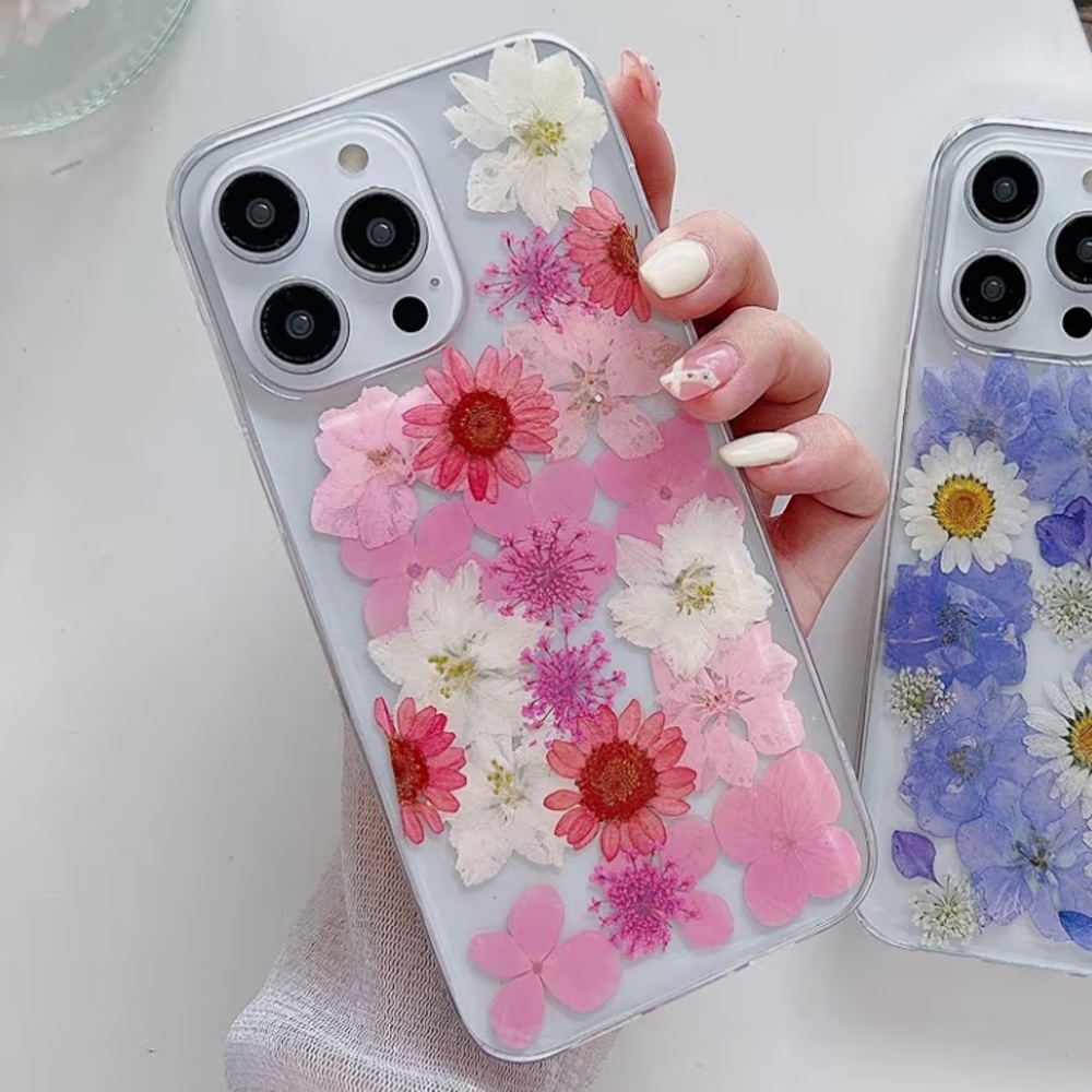 🌺🌸 Floral CELL PHONE CASE📱Pink Red & White for iPhone 14 PRO MAX New in Package!